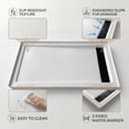 thumbnail image 2 of MORVANO 60” x 32” Acrylic Shower Base Pan with Glossy Finish & Stainless Steel Linear Drain Cover, 2 of 13