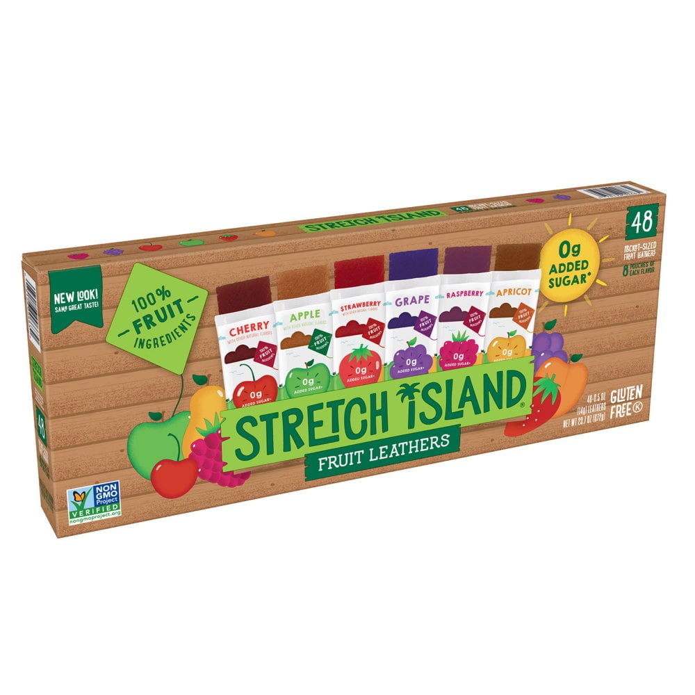 Branded Stretch Island Fruit Strips Variety Pack (0.5 oz., 48 ct