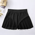 thumbnail image 6 of AXXD Shorts For Women Clearance Under $10,Mesh Perspective Ruffle High Waist Ruffled Hot Shorts for Women High Waisted Dressy Black 12, 6 of 9