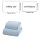 thumbnail image 3 of Juego de 2 toallas de baño extragrandes, toallas de baño extragrandes, súper suaves y absorbentes, toallas de microfibra para ducha seca, para hotel, baño y gimnasio., 3 of 4
