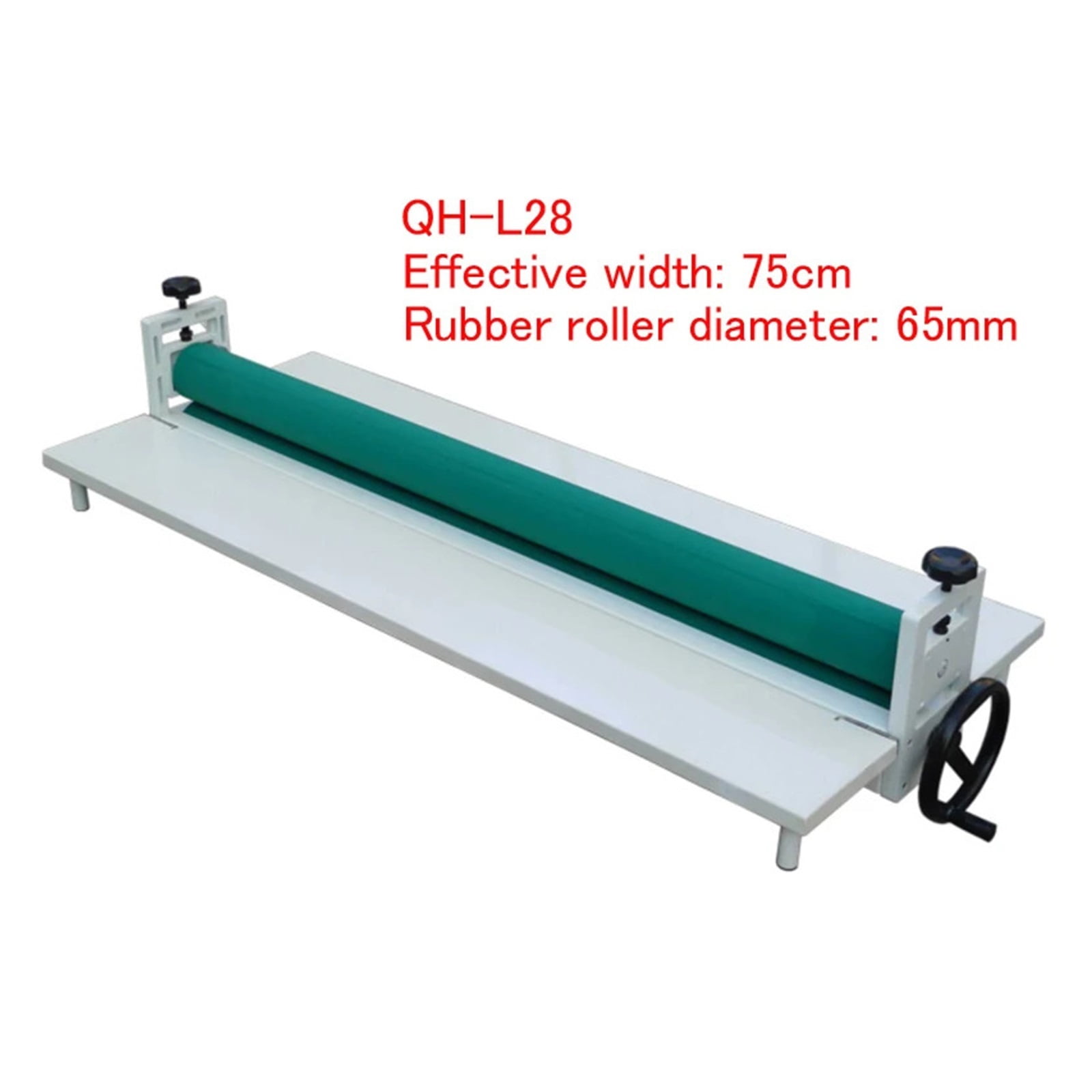 QH-L28 75cm Width Cold Roll Laminator Cold Lamination Film Laminating Machine Plasticizer Fits Poster Painting A3 A4 Paper 1pc