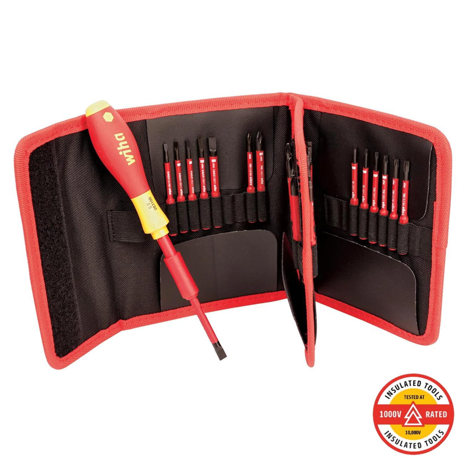Wiha Electricians Tool Kit,30 pcs. 28399
