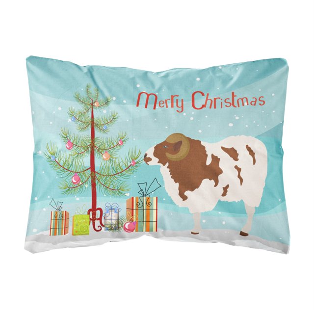 s Treasures BB9342PW1216 Jacob Christmas - Cojín de lona para exteriores Caroline's Treasures BB9342PW1216