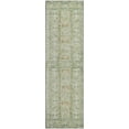 thumbnail image 2 of Addison Rugs Mayfield Premium Machine Washable Transitional Stripes Green Runner Rug, 2'3" x 7'6", 2 of 6
