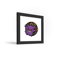 thumbnail image 5 of Gallery Pops Pokemon - Wagara Gengar Wall Art, Black Framed Version, 12" x 12", 5 of 5