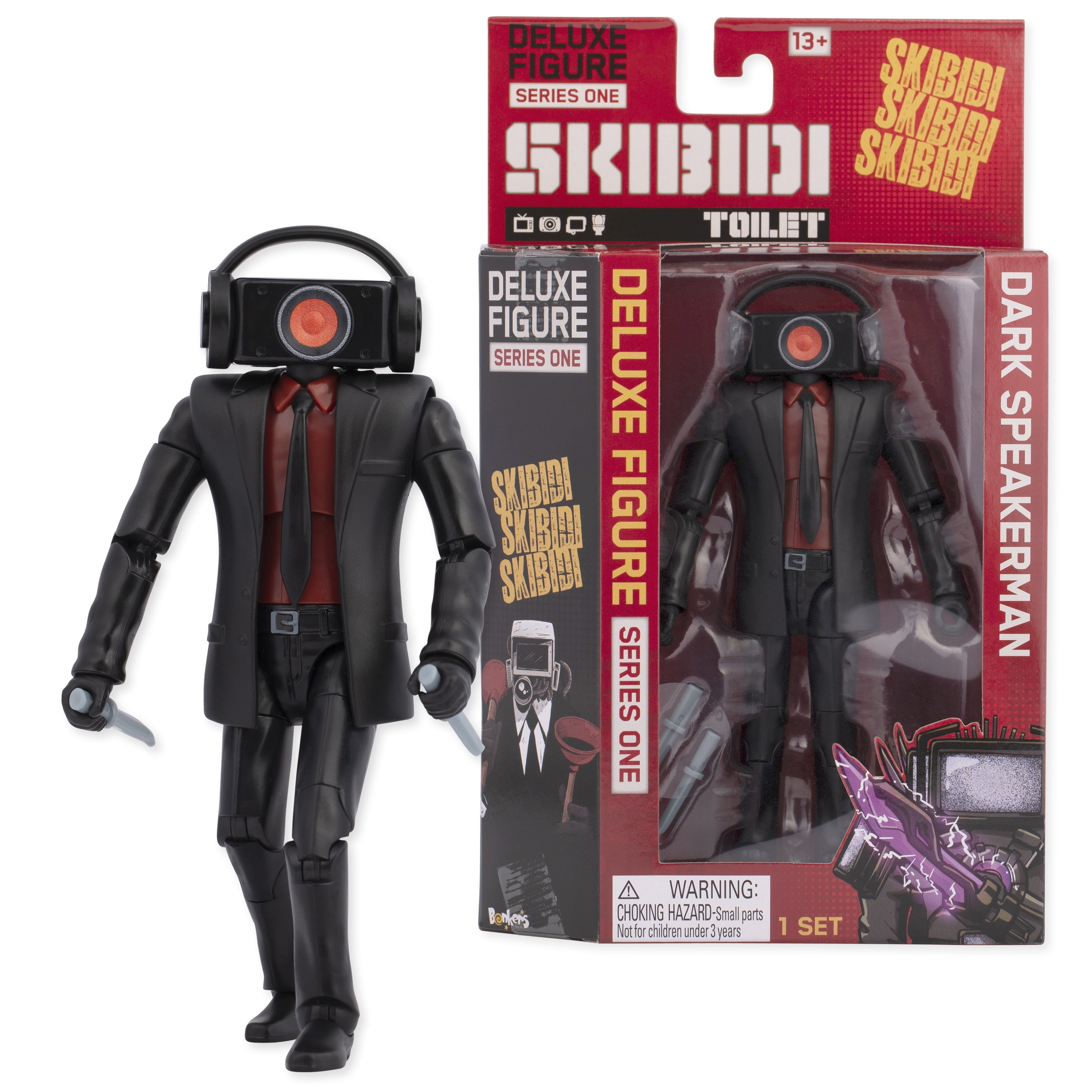 Skibidi Toilet DX アクションフィギュア カメラマン Skibidi Toilet Deluxe Cameraman Figure, Collectible Figures