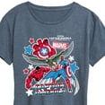 thumbnail image 3 of Marvel Captain America: Brave New World - Sticker Style - Women's Short Sleeve Graphic T-Shirt, 3 of 5