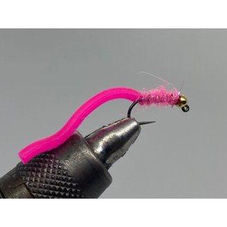 Gary Yamamoto 5" Kut Tail Worm - Red Shad With Red & Black Laminate, Soft Plastic Bait (10 Pack)