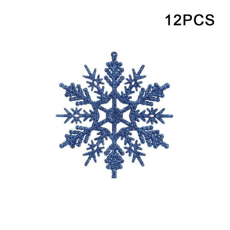 Hanging Snowflake Decorations Value Pack