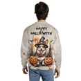 thumbnail image 5 of Happy Halloween Corgi Witches Hat Pumpkin Carving All Over Print 3D Sweatshirt Unisex Merch Welsh Corgi Dog Lover Gifts Idea - 02019, 5 of 6