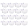 thumbnail image 2 of 16 Pcs Tasse d'Alimentation pour Insectes Rouges d'Aquarium Distributeur de Nourriture Transparent, 2 of 8