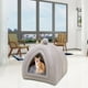 thumbnail image 5 of Casa para gatos Colco cama de felpa lavable en caliente M, 5 of 8