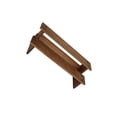 thumbnail image 4 of tamizeot Wooden Display Riser Shelf Collectibles Display Stand for Dolls Figures Toys 5 Layer 30cm Brown 2 Layer 30cm, 4 of 6