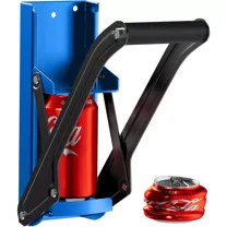 Can Crushers for Recycling - 16 oz Heavy Duty Aluminum Can Crusher Wall Mounted - Soda and Beer Can Smasher for Recycling with Bottle Opener - For 12 and 16 oz Cans - Easy to Install - RamPro