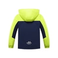 thumbnail image 7 of MGEOY Boys Rain Jackets Lightweight Waterproof Hooded Raincoats Windbreakers for Kids, 7 of 7