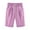 Pink, variant on Suumer Plus Size Shorts for Womens Fshion Solid Color Temperament