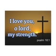 thumbnail image 2 of Scripture Walls Psalm 18:1 O Lord, My Strength Bible Verse Canvas Christian Wall Art Ready to Hang, 2 of 18
