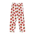 thumbnail image 4 of Kdxio Strawberries Print Men's Sleep Pajama Pant Lounge Pants with Pockets, 4 of 8