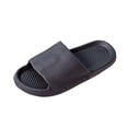 thumbnail image 6 of Bixock Bathroom Shoes for Women,Slippers for Women Solid Color Thick Soft Sole Indoor Home Bedroom Relaxed Casual Shoes, 6 of 6