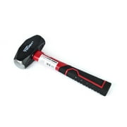 Hyper Tough 2.5 lb Small Sledge Hammer, Fiberglass Handle with Comfort Grip