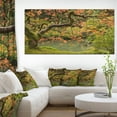thumbnail image 1 of Japanese Garden Fall Season - Large Landscape Canvas Art, 1 of 3