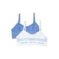 thumbnail image 2 of Maidenform Sweet Nothings Girls Ruched Crop Seamless Bra, 2-Pack, Sizes (XS-XXL), 2 of 4