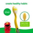 thumbnail image 4 of Brush Buddies Sesame Street Elmo Kids Manual Soft Bristle Toothbrush, Rinse Cup, and Travel Cap, 3 Piece Set, 4 of 7