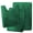 Hunter Green, variant on ALigoa 3 PC Memory Foam Bathroom Rug Absorbent Bath Mat Set with Small Large and Contour Rug