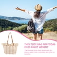 thumbnail image 5 of AURARMLET Tote Bag Beige Con Para Mujer Gran Capacidad Duradera Y, 5 of 5