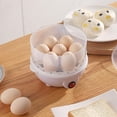 thumbnail image 4 of Vaporizador de huevos amarillo, hervidor de huevos rápido eléctrico para el hogar, herramienta multifuncional de cocina, mini vaporizador de huevos, cazador furtivo para cocinas de huevos Rojo Verde Cocina, Decoración y Otros, 4 of 4