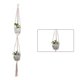 thumbnail image 2 of Yuarrent Cestas colgantes 100 hechas a mano, soporte para plantas, macramé, colgador de plantas, maceta para colgar en la pared interior, soporte para Jardín y Patio No.29 Yuarrent HA001777-29, 2 of 6