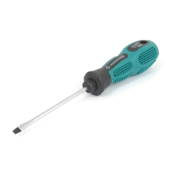 3mmx75mm Shaft 3mm Magnetic Tip Plastic Grip Slotted Flat Head