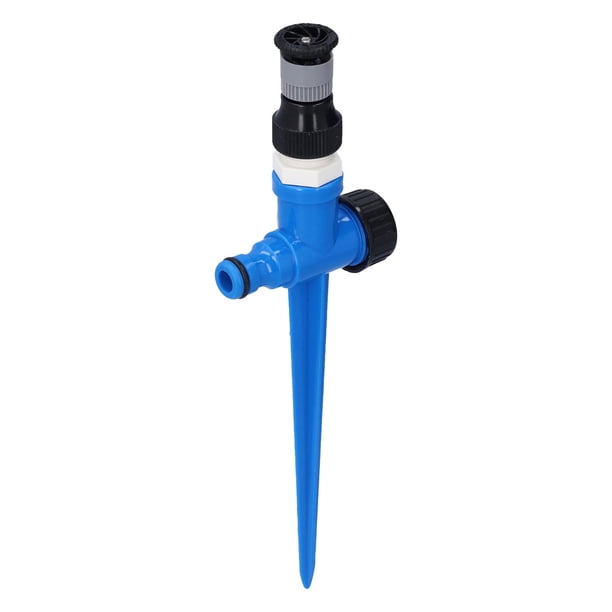 Aspersor de riego con enchufe de tierra, aspersores de jardín, aspersor de césped verde conveniente y ajustable, aspersor de riego de tierra de durabilidad prolongada