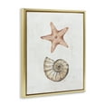 thumbnail image 3 of Stupell Industries Coastal Subtle Sea Life Gold Floating Frame Canvas Art, 17 x 21, by Filippo Ioco, 3 of 8
