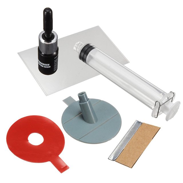 REPARACIÓN DEL PARABRISAS KIT DE REPARACIÓN DE LA VENTANA DEL AUTOMÓVIL DE BRICOLAJE DEL PARABRISAS DE VIDRIO DE VIDRIO JUEGO DE REPARACIO DE REPARACIO PARA FIJAR EL CHIP DE