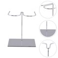 thumbnail image 5 of CIMAXIC 1PC Stainless Steel Boots Display Rack Special Boots Storage Holder (Silver),7.87"X6.3"X5.12", 5 of 5