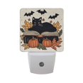 thumbnail image 6 of Yayeee LED Night Light for The Home Plug in With Light Sensors 2 Pack, Cute Halloween Cat, 6 of 6