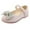 Pink, variant on Zwiiyzr Toddler Girls Shoes 15 Months-7 Years Dress Shoes Flats Infant Kids Baby Soft Princess Butterfly Knot Leather Flat Shoes Pink