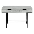 thumbnail image 5 of Monarch Specialties Computer Desk, Home Office, Laptop, Storage Drawers, 48"L, Work, Grey Laminate, 5 of 11