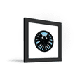thumbnail image 3 of Gallery Pops Marvel Comics Avengers - S.H.I.E.L.D. Icon Wall Art, Black Framed Version, 12" x 12", 3 of 5