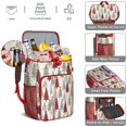 thumbnail image 5 of Travel Cooler Bag - Multicolor Christmas Tree Pattern Camping Beer Cooler Backpack with Bottle Opener- Waterproof Insulated Picnic Backpacks - Cooler Bag for Beach, 5 of 6