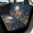 thumbnail image 3 of Uorisanigo Moon Mushroom 14 Pack Car Seat Covers Sets with Car Steering Wheel Cover and Cars Headrest Cover Auto Armrest Cover and Auto Seat Belt Cover Keychain Soft Fit Cars and SUVs, 3 of 6