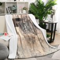 thumbnail image 2 of Gray Graffiti Art Blanket Lattice Design Super Soft Breathable Throw Blanker for Kid Girl Woman Flannel Blanket for Sofa Chair Bedroom Cozy Warm & Decorative All-Season 50x60in, 2 of 5