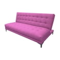thumbnail image 1 of Sofa Cama Reclinable El Bazar Store Verso Rosa Futon Abotonado Matrimonial 3 posiciones Sala, 1 of 8