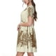 thumbnail image 2 of Balery New York Vestidos sueltos de manga corta para mujer, vestidos de verano 2025, vestidos casuales de corte A con vuelo., 2 of 6