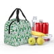 thumbnail image 5 of Fotbe Cactus Plants Bolsa Térmica con Estampado y Forro de Aluminio Grueso Bolsa de Almuerzo con Bolsillo Frontal para Hombres y Mujeres, Ideal para Trabajo, Escuela, 5 of 8