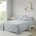 thumbnail image 3 of Microfiber Sheet Set Comfort Classics, Twin XL, Gray, 3 of 16