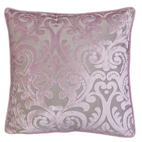 Homey Cozy Housse de Coussin Moderne en Velours, Coussin Décoratif Carré Élégant à Motifs Géométriques Doux, Duveteux, Confortable et Chaud en Soie