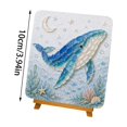 thumbnail image 3 of Sea Glass Art DIY Kit with 8 Beach Designs, Craft Set with Canvas Board Tweezers Wooden Easel, Nautical Home Decor Handmade Gift, Beginner Friendly, 3 of 7