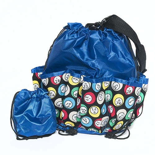 Bingo Bag Bingo Ball Design Blue